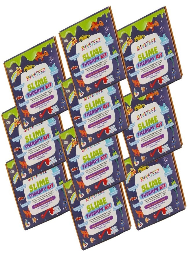 SMARTEEZ Birthday Return Gift for Boys | Pack of 10 | Slime KIT | Colorful Slime | Shimmer Slime | Safe | Non Toxic | PARABEN Free | Kid Friendly - Image 1